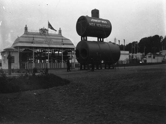 Tillfälliga byggnader på Konst och industriutställning 1906