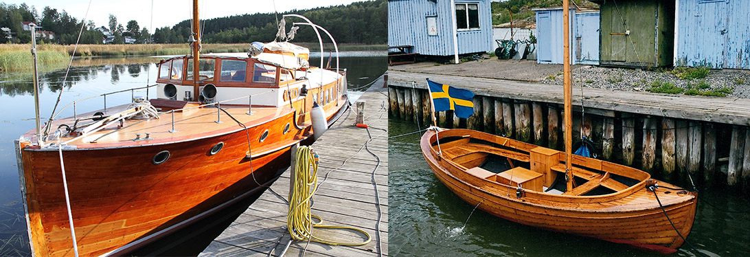 135 fritidsbåtar i hela landet k-märkta av Sjöhistoriska museet